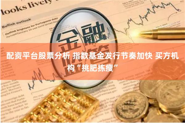 配资平台股票分析 指数基金发行节奏加快 买方机构“挑肥拣瘦”